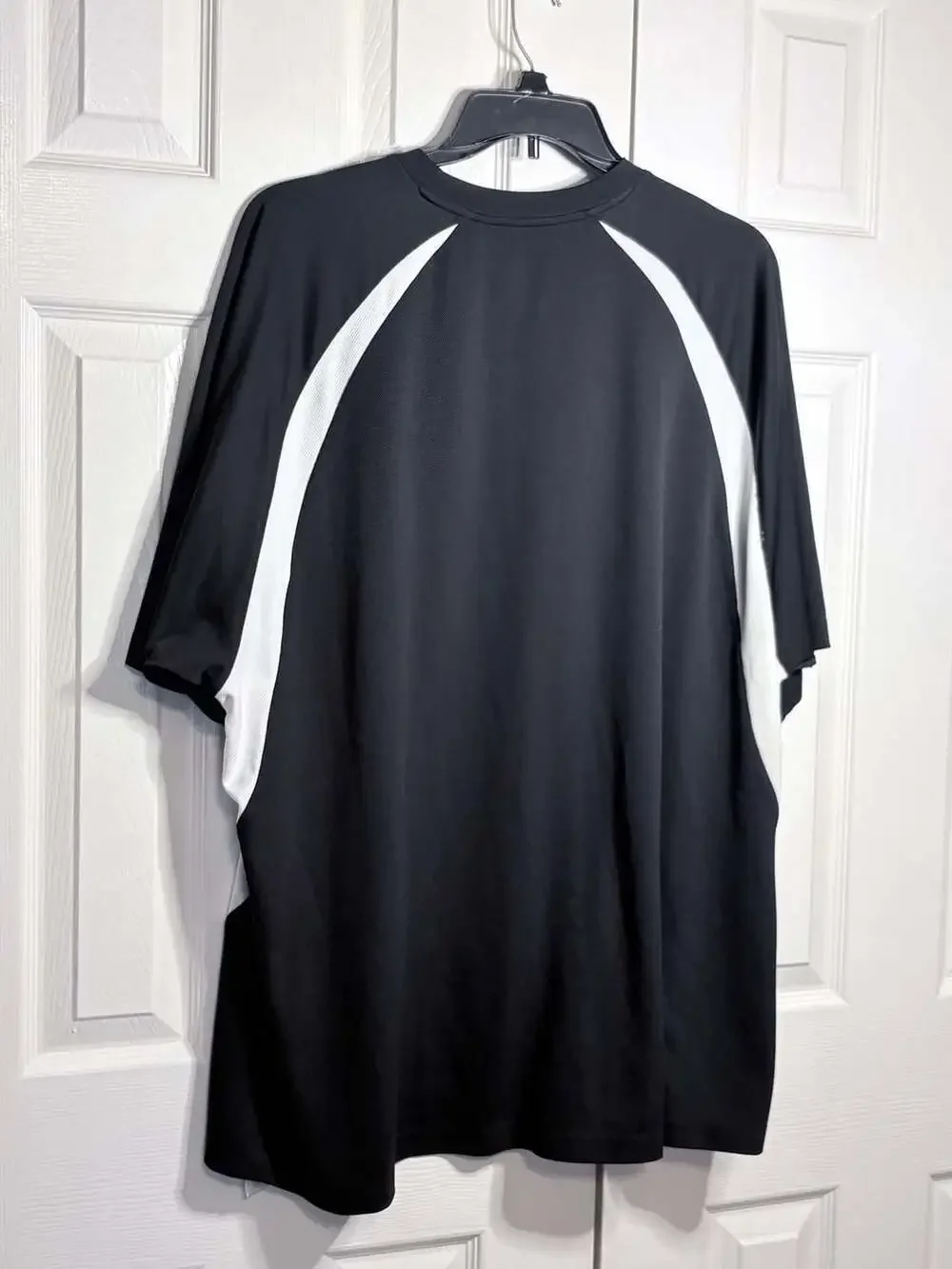 Champion Men's Athletic Performance T-Shirt Black White 3XL #539 - Picture 7 of 7